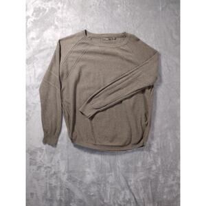 Prana Women’s Size Medium Army Green Sweater Organic Cotton